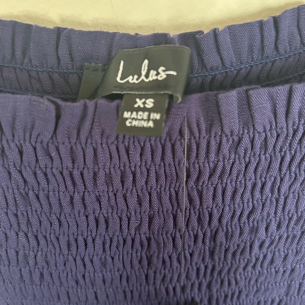 Women's navy Lulu's dress